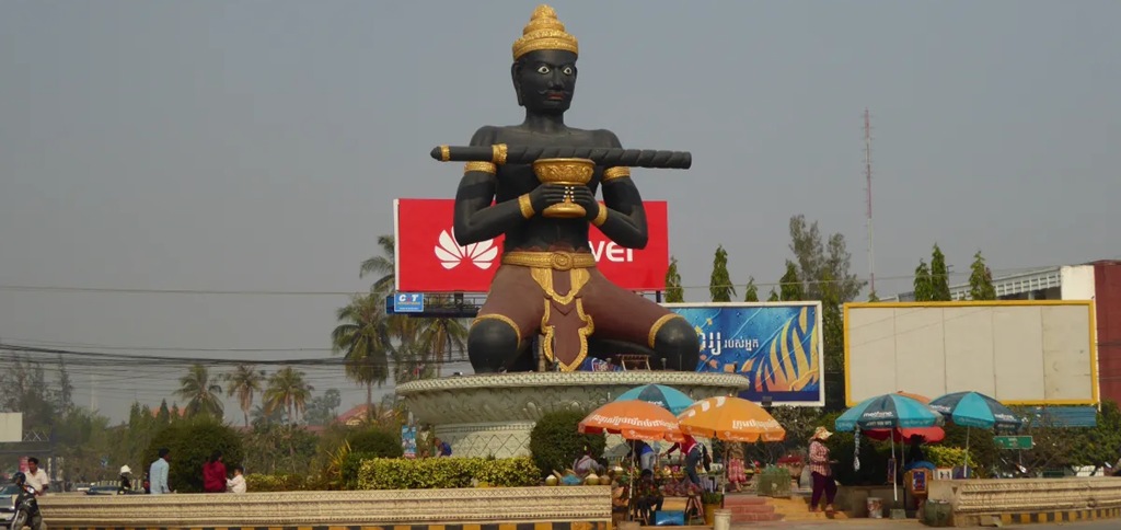 Statue Ta Dumbong à Battambang